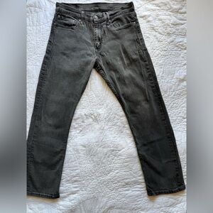 Levi's 514 Men's Straight Leg Medium Gray Wash W 34 L 30